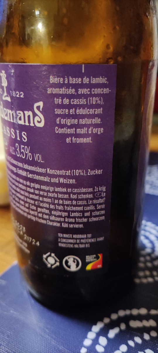 Lindemans Cassis Lambic